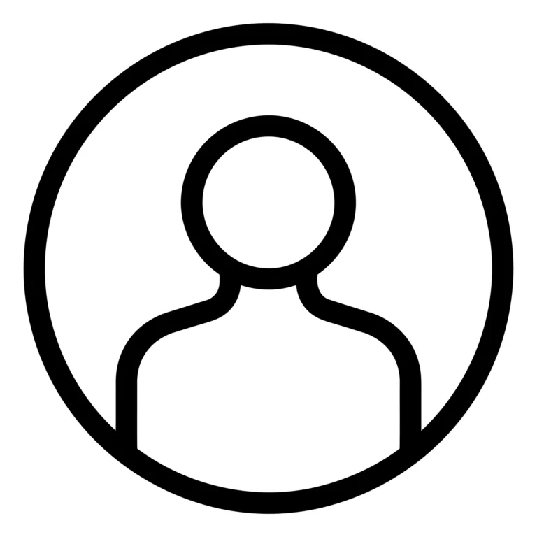 black user profile icon