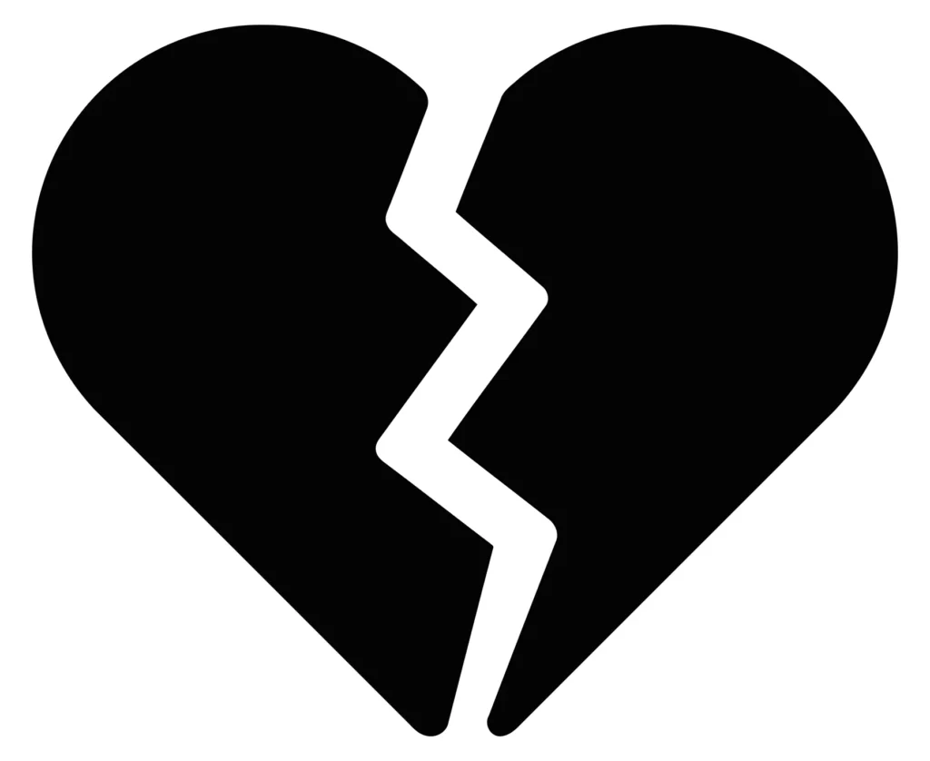 broken heart icon