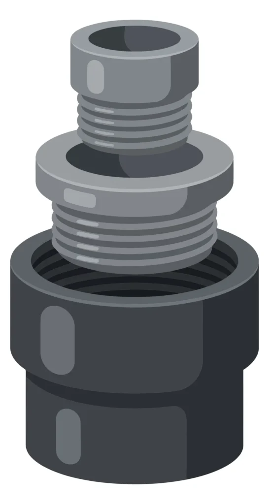 cable gland connector for electrical conduit