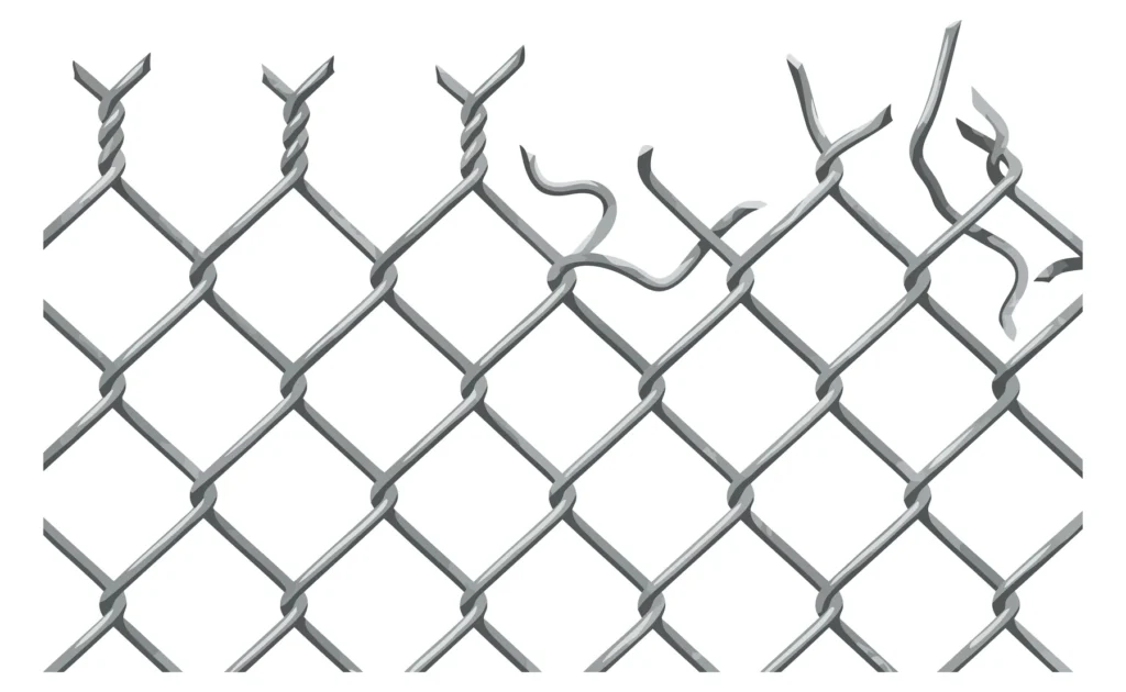 chain link fence texture