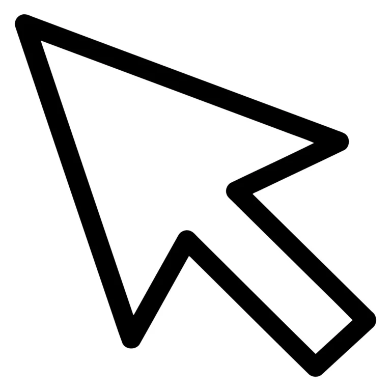 computer mouse cursor arrow icon