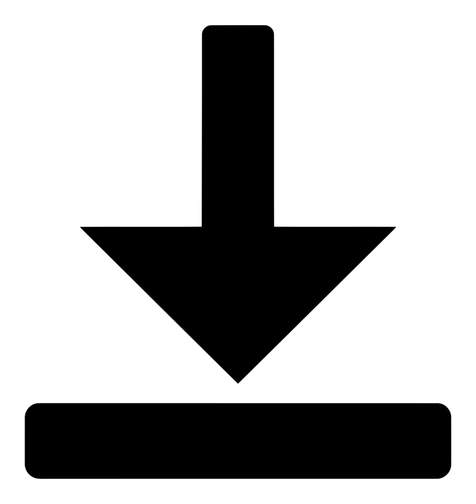 download icon vector symbol