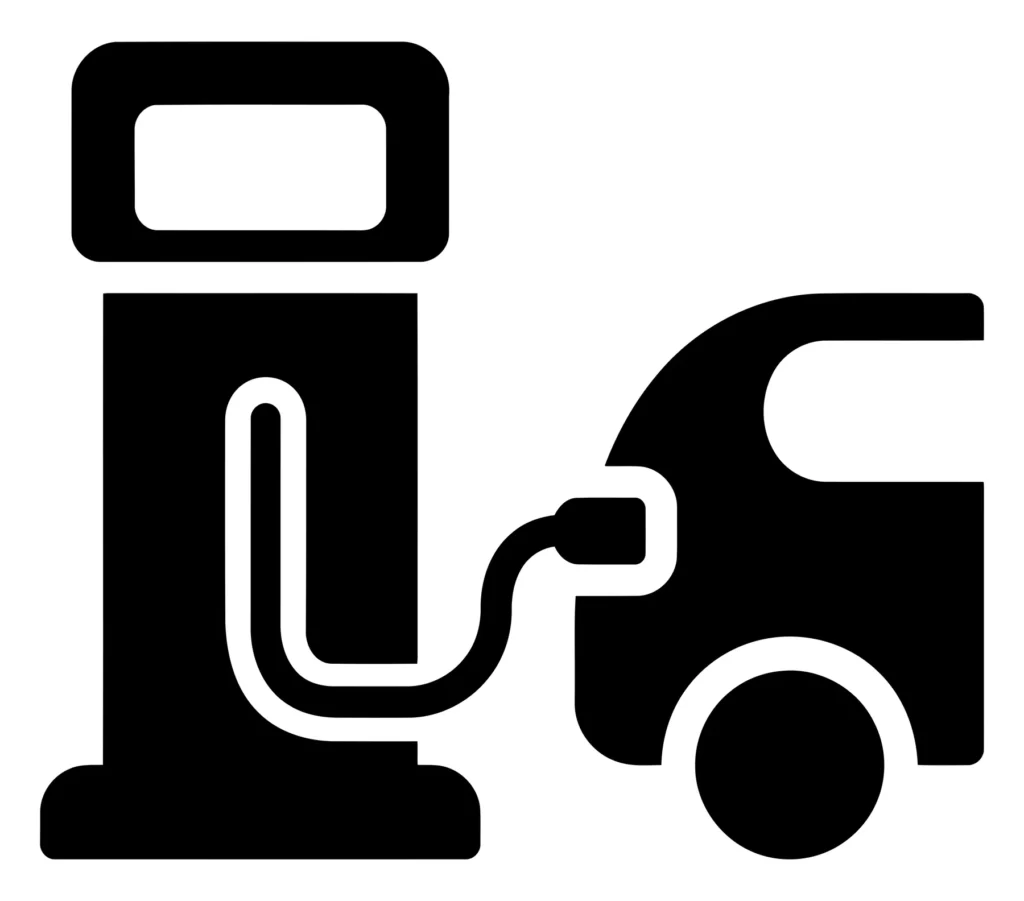 electric vehicle charging station icon