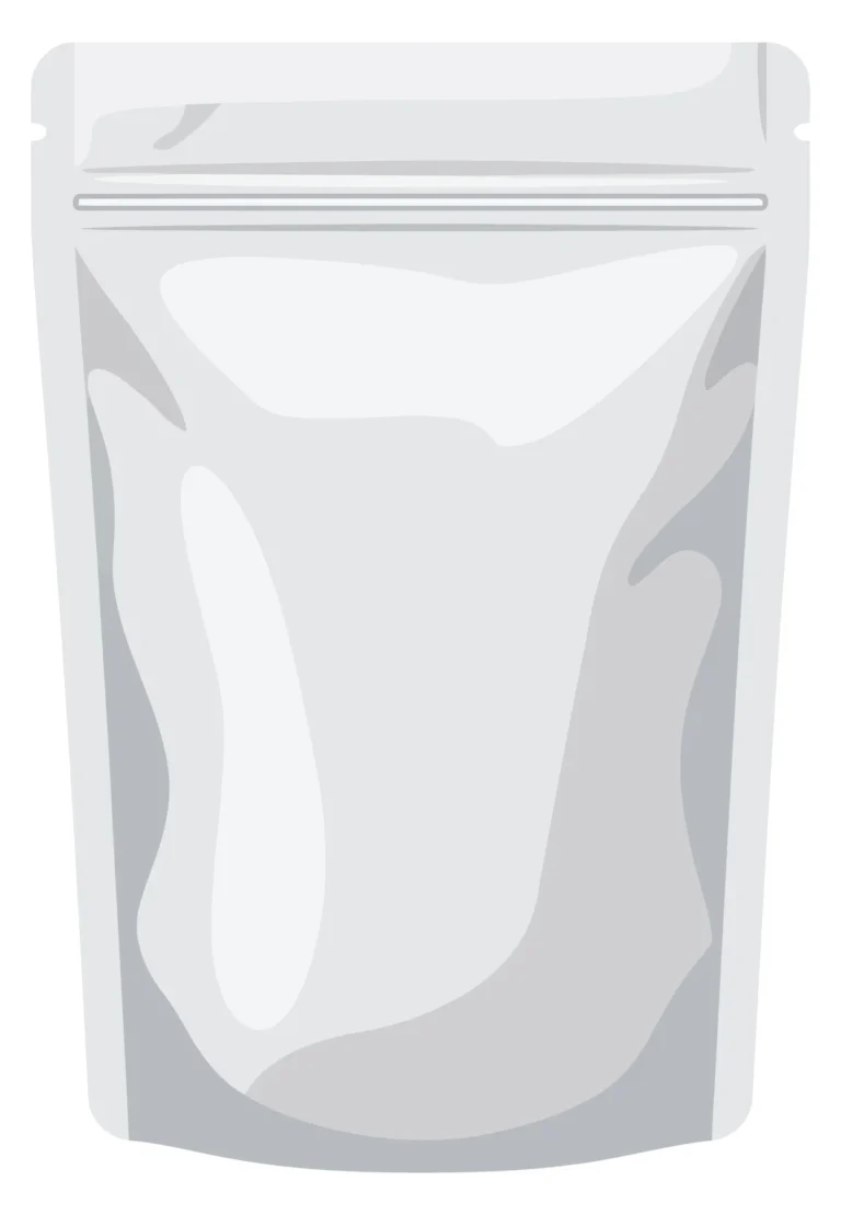 empty stand up pouch