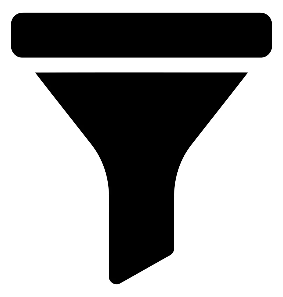 filter icon vector illustration design