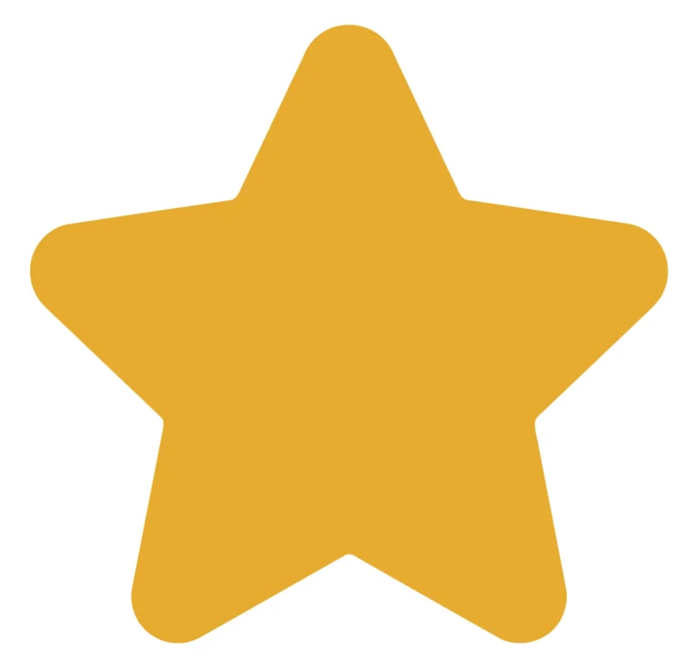 fivepointed star shape