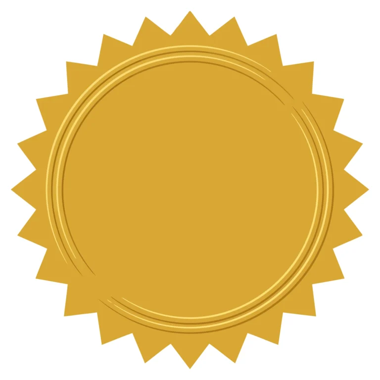 golden seal stamp
