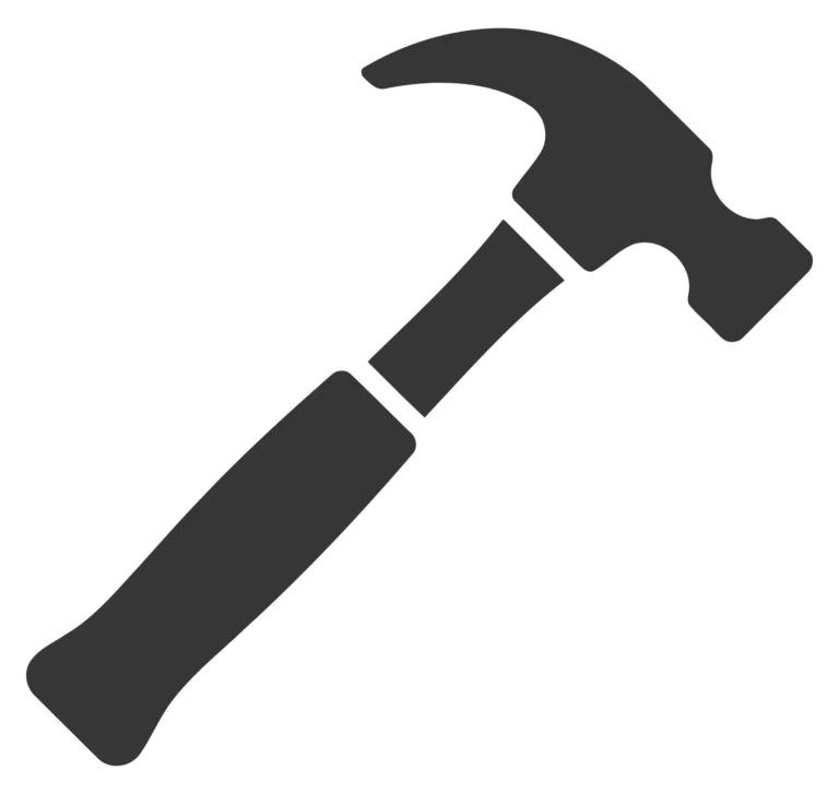 hammer icon vector illustration