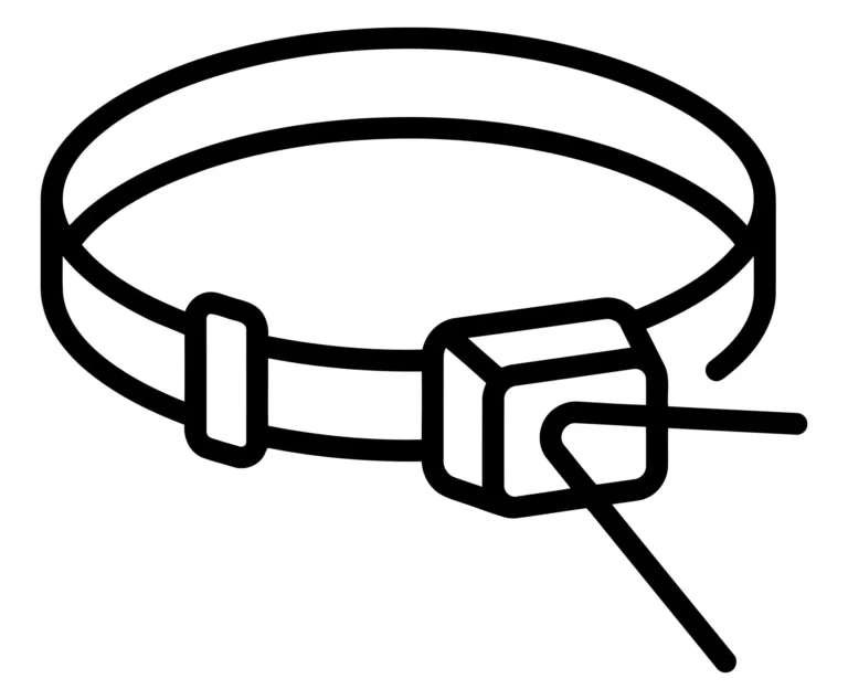 headlamp icon for camping and hiking