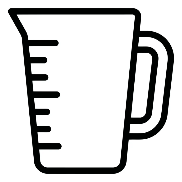 measuring cup icon
