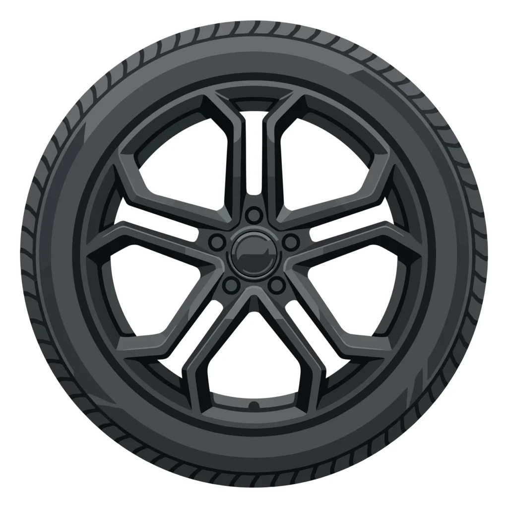 modern car wheel rim