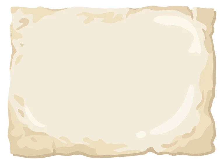 Blank Antique Parchment Paper Texture Vector