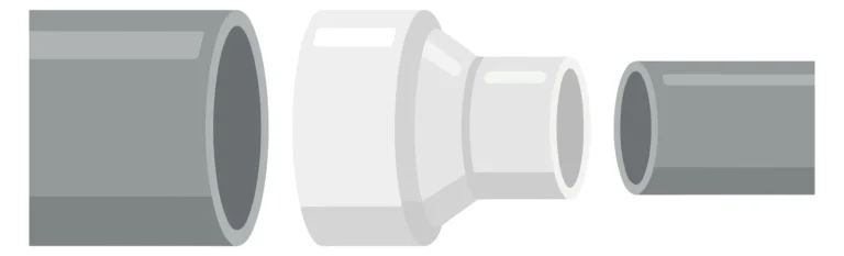 Pipe Reducer Fitting for Connecting Different Diameter Tubes