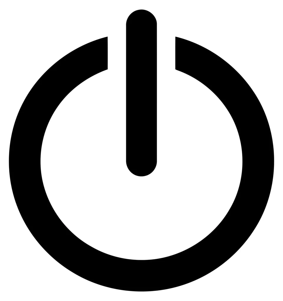 power button symbol icon