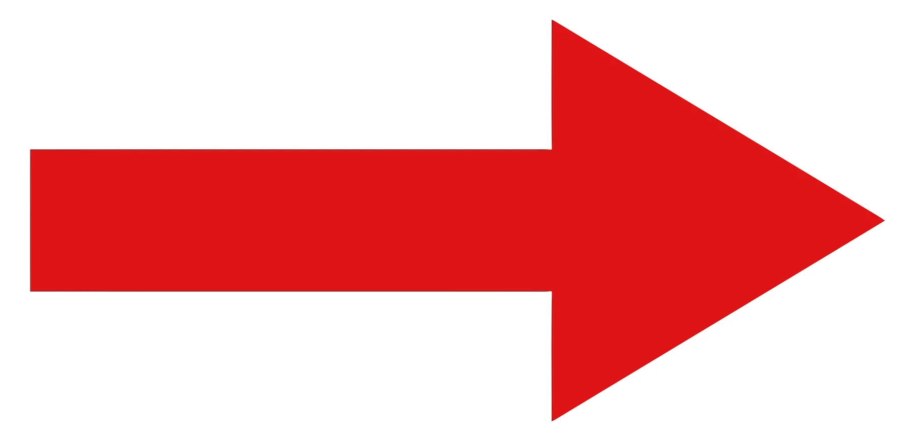 Red Right Arrow Icon Vector