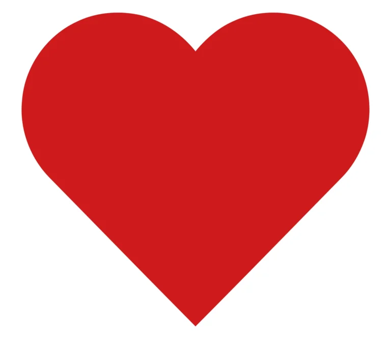 red heart shape icon