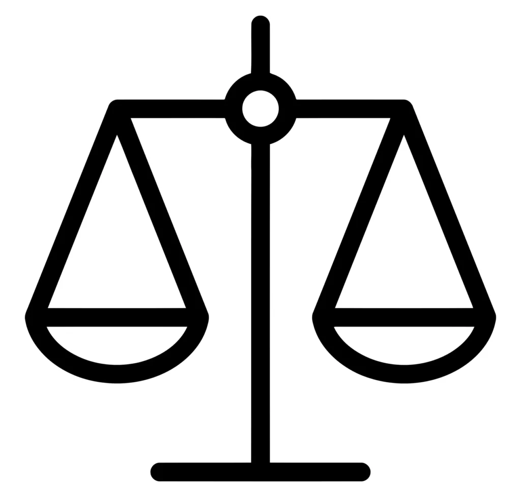 scales of justice icon