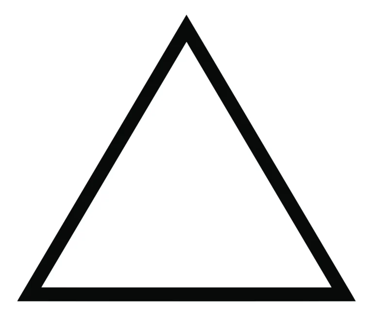 triangle shape icon