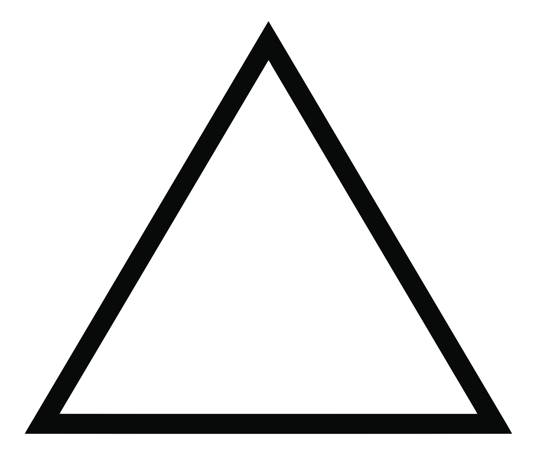 triangle shape icon