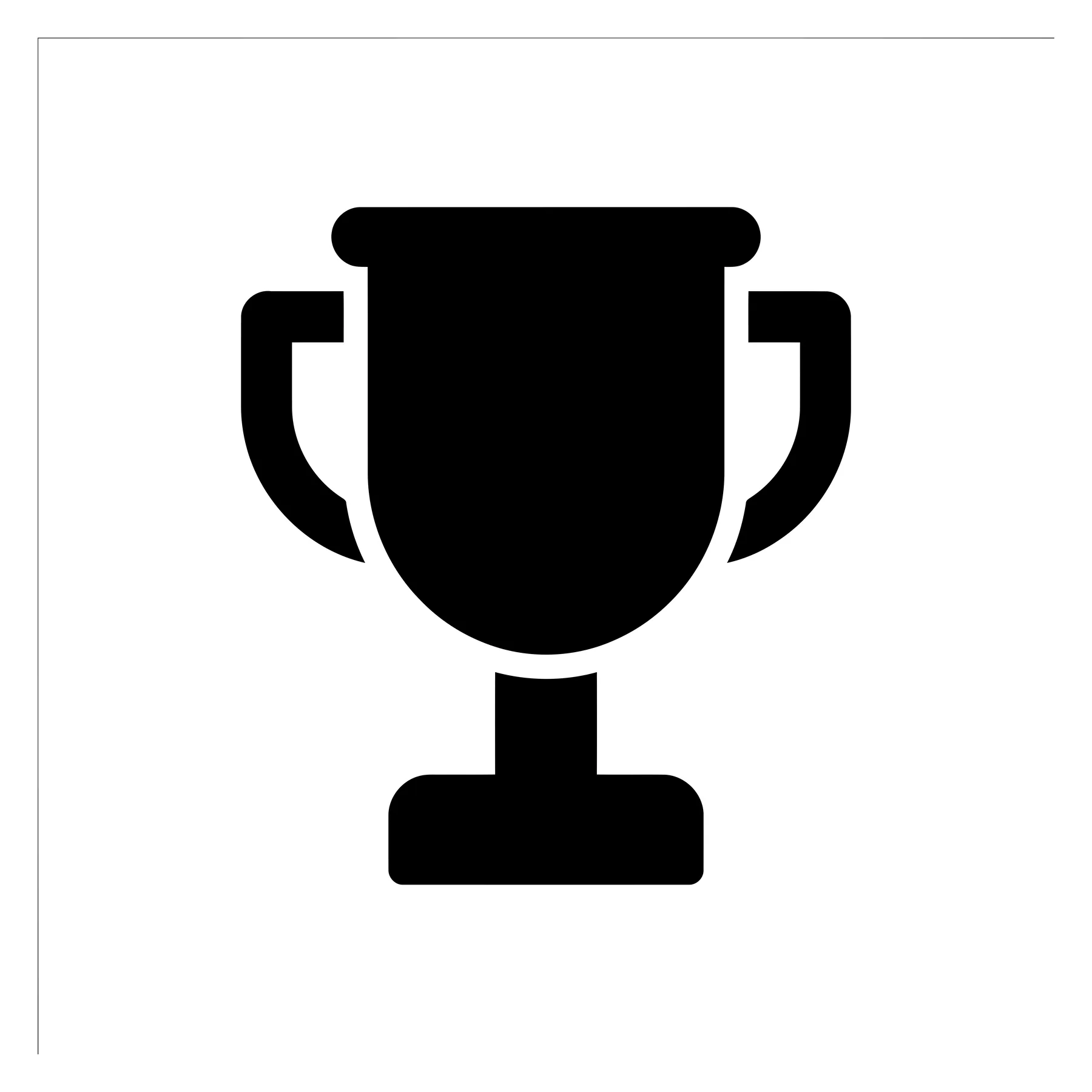 trophy cup icon