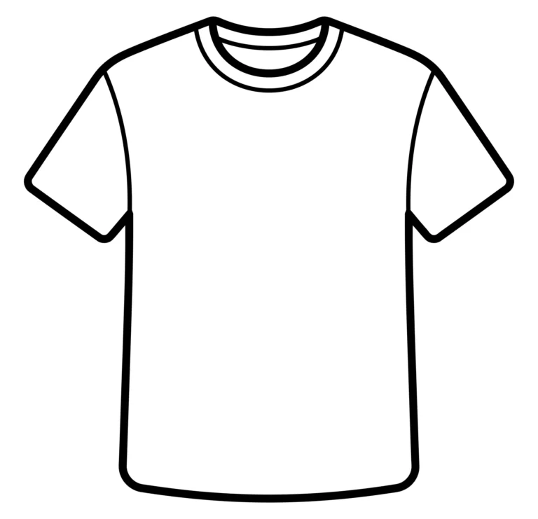 tshirt line art icon