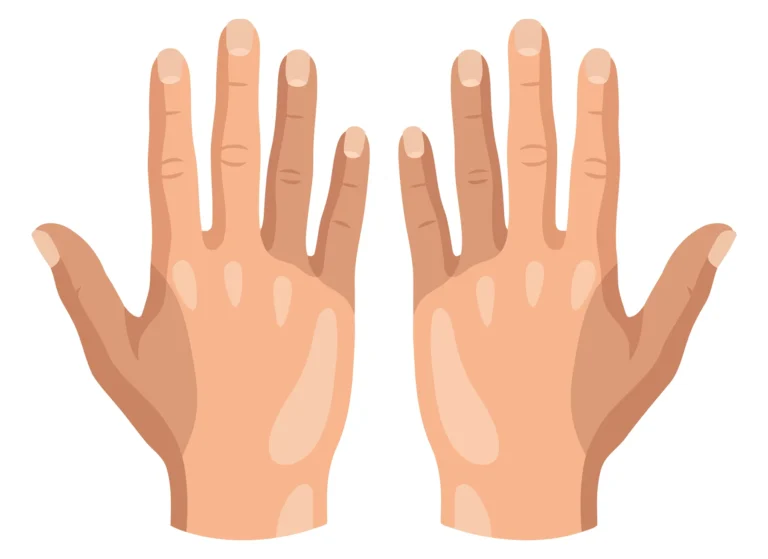 two human hands