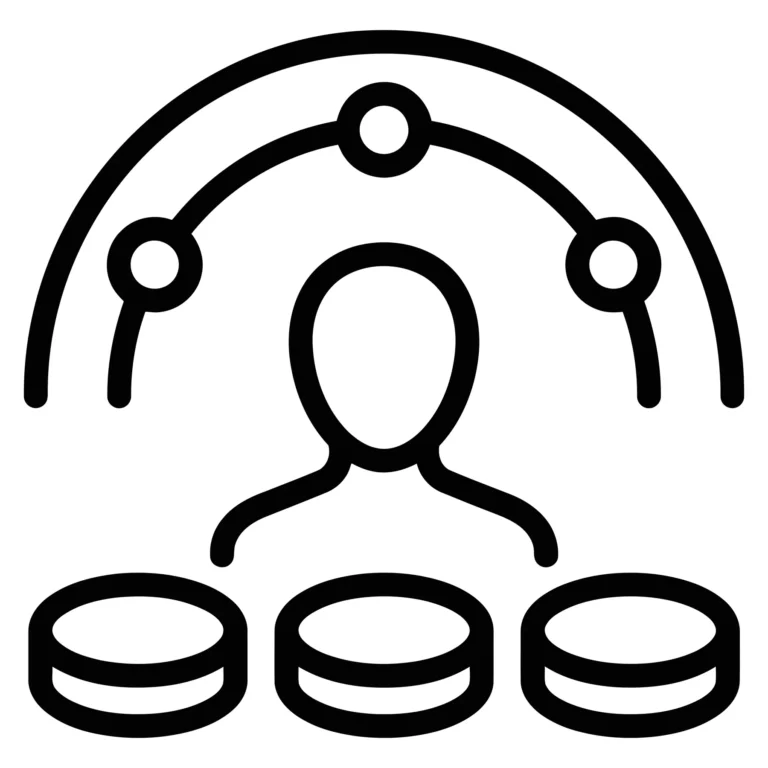 user management and data processing icon set