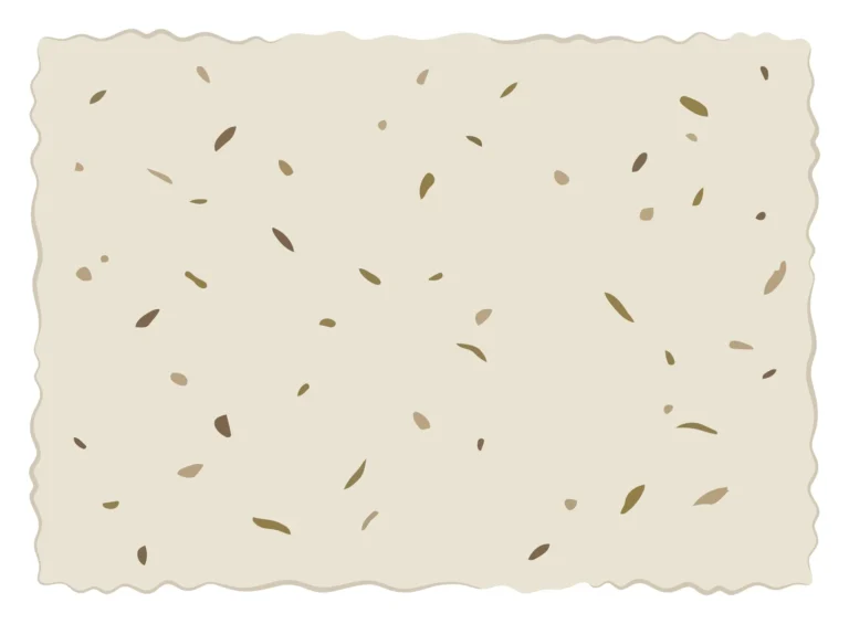 Vintage Handmade Paper Texture with Natural Fibers