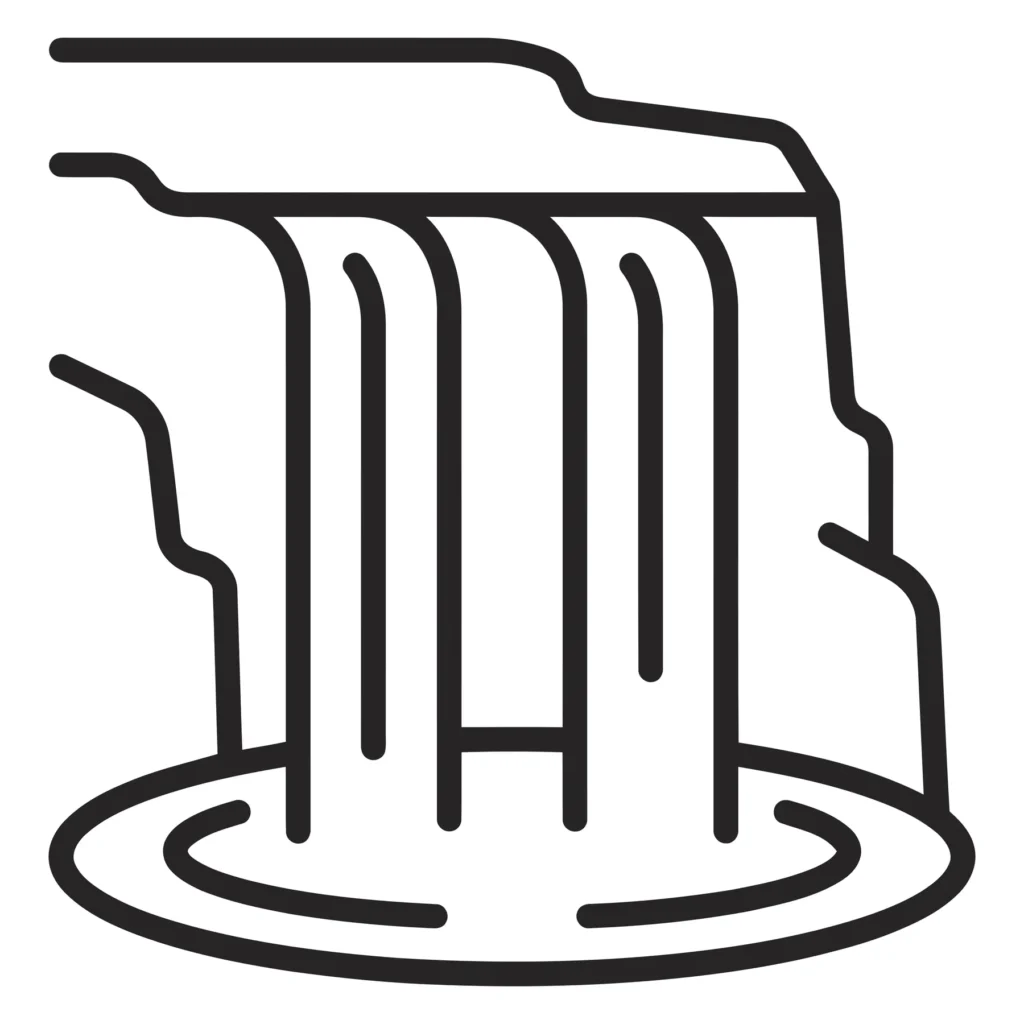 waterfall icon