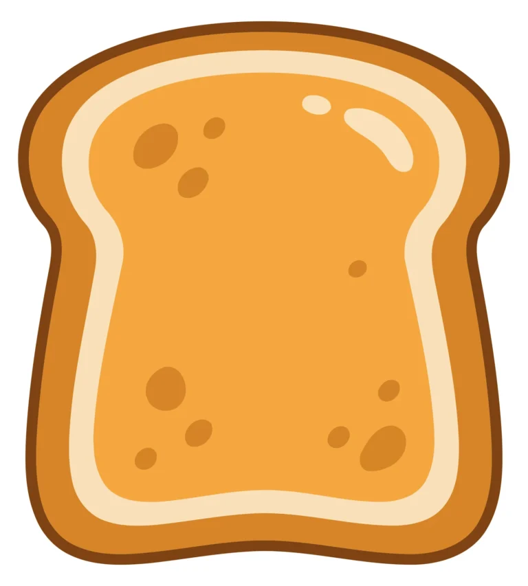 Simple Toast Slice Icon