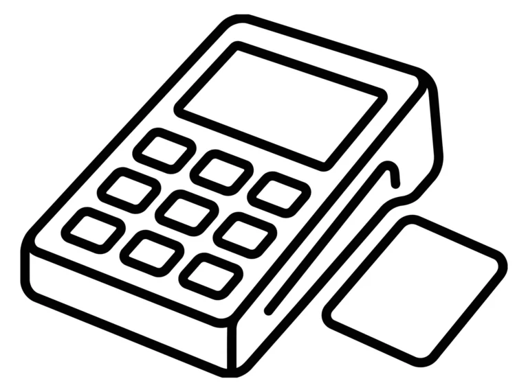 Minimalist Portable Calculator Icon