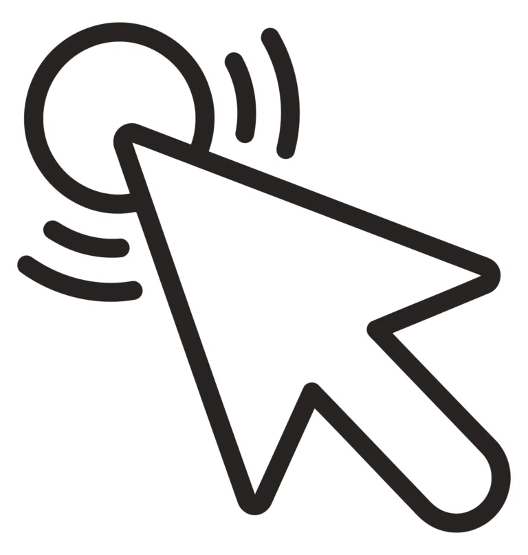Minimalist Cursor with Dynamic Arrow Effect