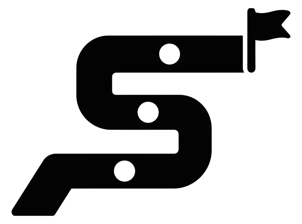 Minimalist stylized letter S logo with decorative elements djhrfghdghgdfhfghdgfhdghf (896)